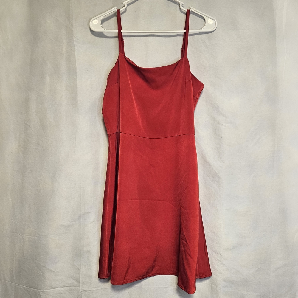 Studio 19 Vibrant Red Mini Dress Medium